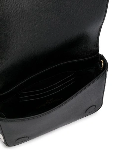 Shop Marc Jacobs Dot Hip Shot Bag In Black