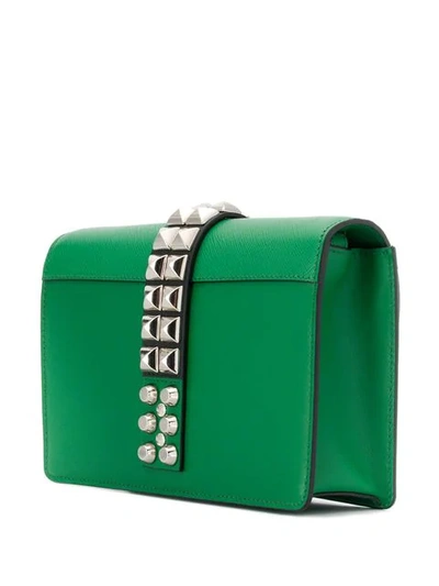 Shop Prada Elektra Medium Crossbody Bag In Green