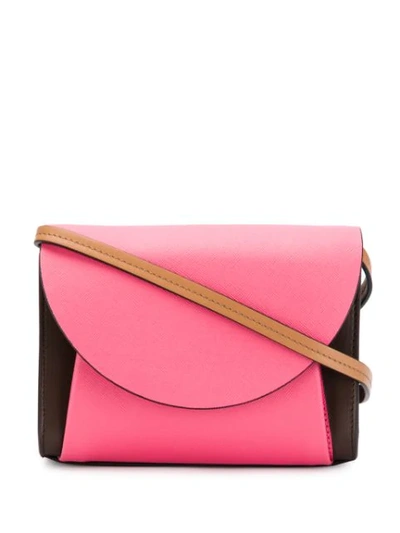 Shop Marni Law Belt Bag In Pink