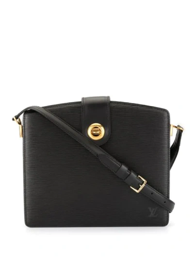 Pre-owned Louis Vuitton Capucines Shoulder Bag In Black