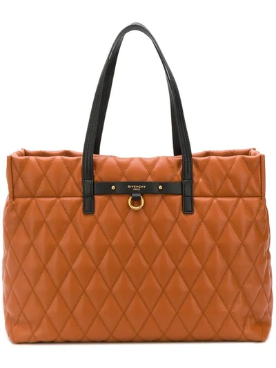 Shop Givenchy Duo Shopper Tote In Brown