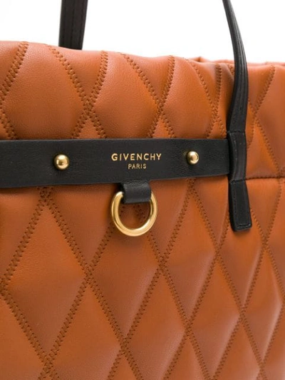 Shop Givenchy Duo Shopper Tote In Brown