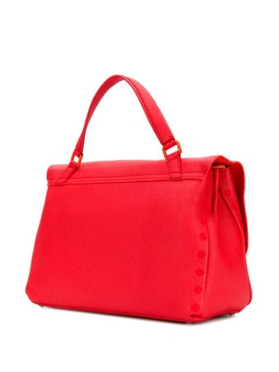 Shop Zanellato Postina Bag In Red