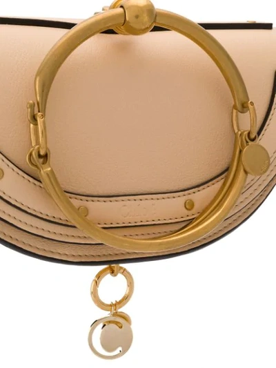 Shop Chloé Nile Minaudière In Neutrals