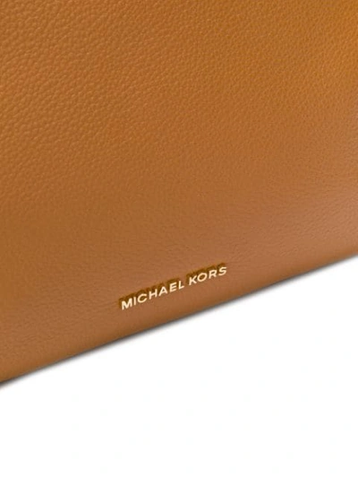 Shop Michael Michael Kors Brooke Tote Bag In Brown