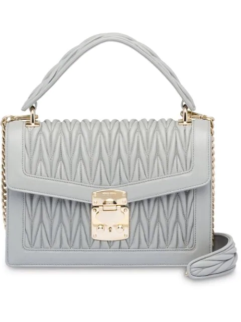 miu miu grey bag