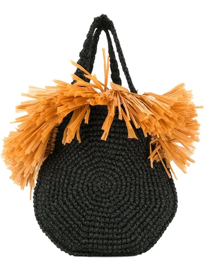 Shop 0711 Tulum Beach Bag In Black