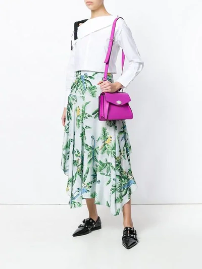 Shop Proenza Schouler Twist-lock Shoulder Bag In Pink