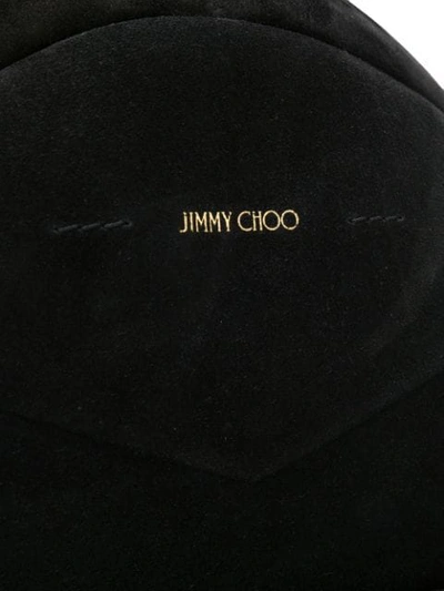 Shop Jimmy Choo Cassie Backpack In Black