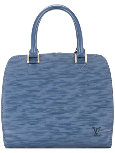 Pre-owned Louis Vuitton  Pont-neuf Handbag In Blue