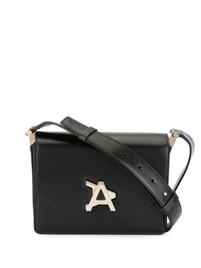 Shop Anteprima Alisea Mini Shoulder Bag In Black