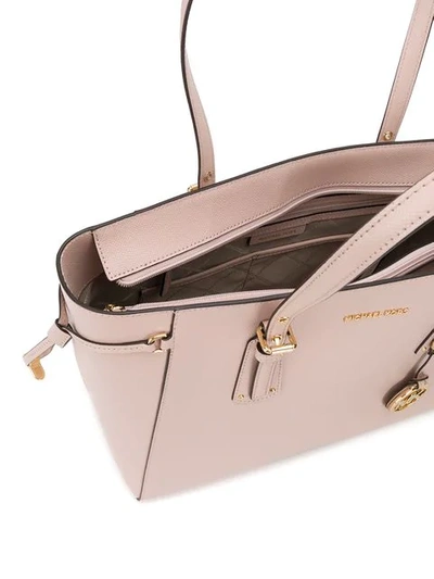 Shop Michael Michael Kors Voyager Medium Tote Bag In Pink