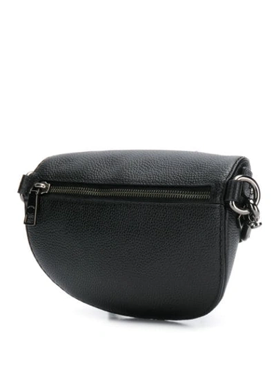 Shop Coach Rexy And Carriage Belt Bag In Black