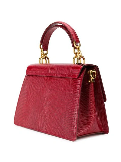 Shop Dolce & Gabbana Welcome Crossbody Bag In Red