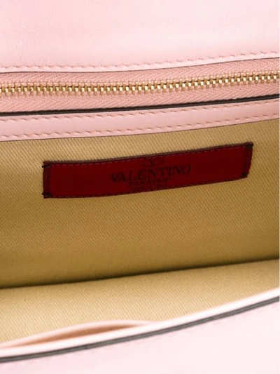 Shop Valentino Garavani Glam Lock Shoulder Bag In Pink
