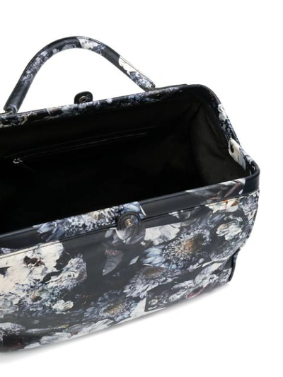 Shop A.f.vandevorst Abstract Floral Print Holdall In Blue