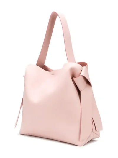 Shop Acne Studios Musubi Maxi Shoulder Bag - Pink