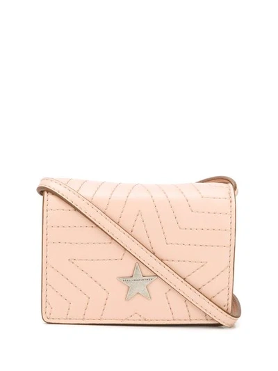 Shop Stella Mccartney Stella Star Crossbody Bag In Pink