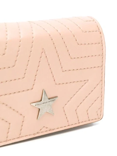 Shop Stella Mccartney Stella Star Crossbody Bag In Pink
