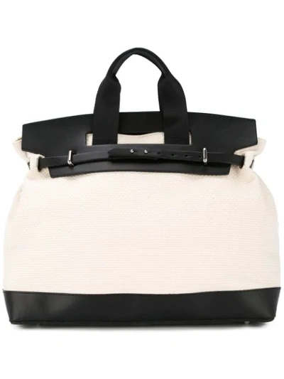 Shop Cabas 1day Tripper Tote Bag In White