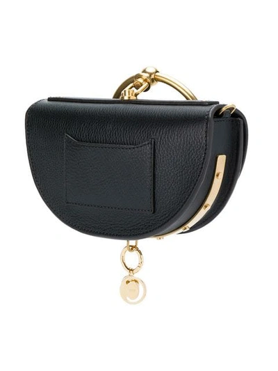 Chloé Nile Bracelet Mini Textured Leather Shoulder Bag, $1,490