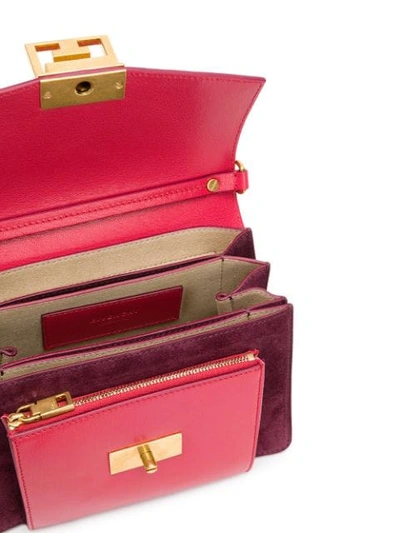 Shop Givenchy Small Gv3 Bag - Pink