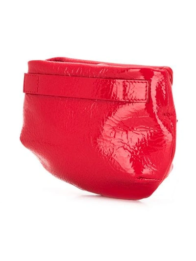Shop Marsèll Leather Small Crossbody Bag In Red