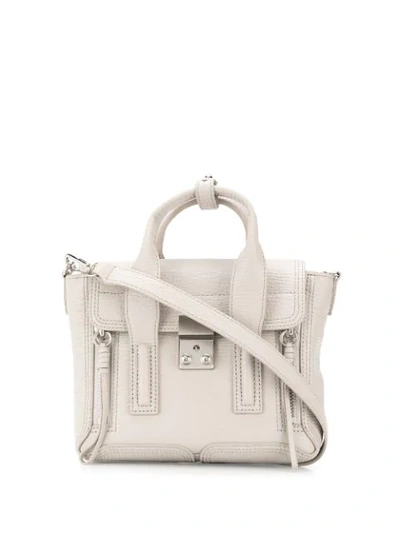 Shop 3.1 Phillip Lim Pashli Mini Satchel In Grey