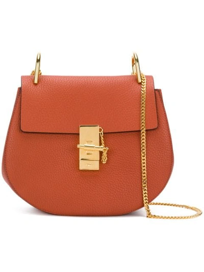 Shop Chloé Drew Shoulder Bag - Red