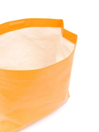 SIMON MILLER 'LUNCHBOX BAG' CLUTCH - 橘色