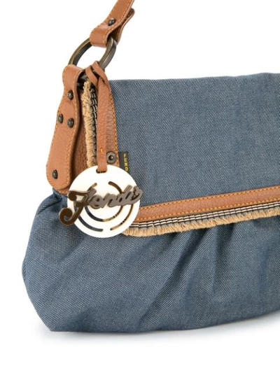 Pre-owned Fendi Shoulder Bag In Blue
