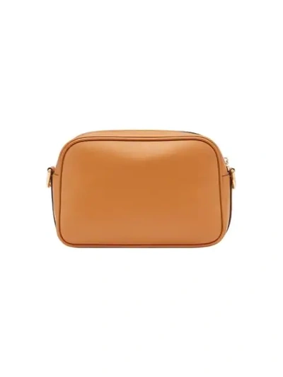 Shop Fendi Camera Case Shoulder Bag In Brown
