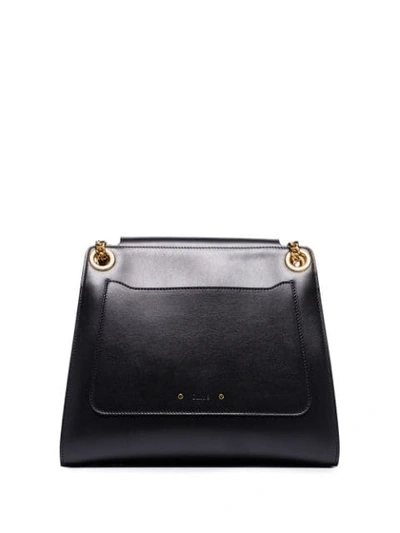 Shop Chloé Medium Annie Shoulder Bag In Black