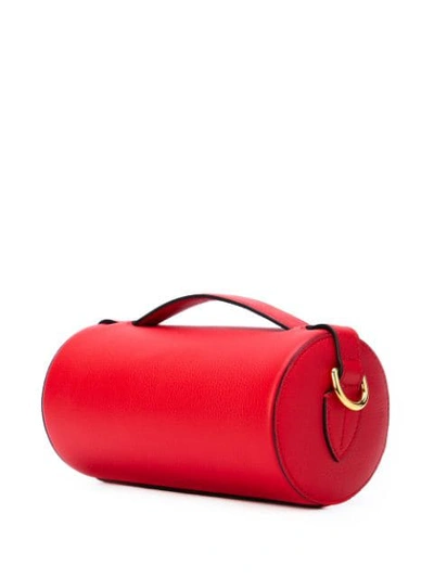 Shop Burberry Barrel Shoulder Bag - Red