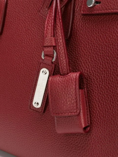 Saint Laurent Small Sac De Jour Souple Tote In Red