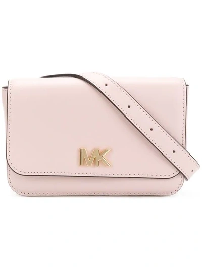 Shop Michael Kors Mott Belt Bag In Pink