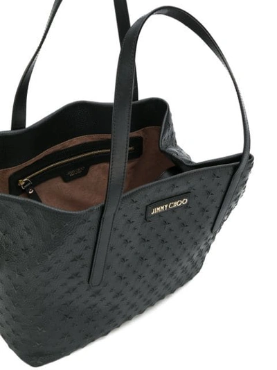 Shop Jimmy Choo Sofia Tote Bag In Black