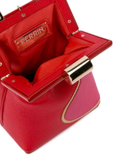 Shop Perrin Paris 'la Minaudiere' Schultertasche In Pink