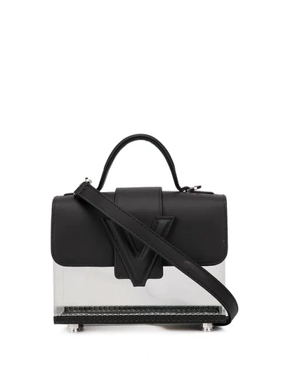 Shop Valas Clara Tote Bag In Black