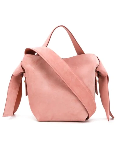 Shop Acne Studios Musubi Mini S Tote In Pink