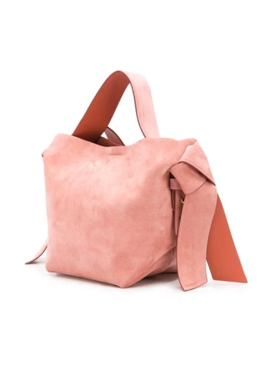 Shop Acne Studios Musubi Mini S Tote In Pink