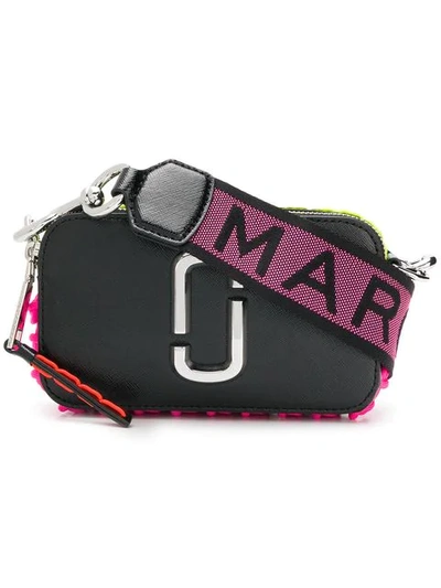 Shop Marc Jacobs The Softshot Crossbody Bag In Black