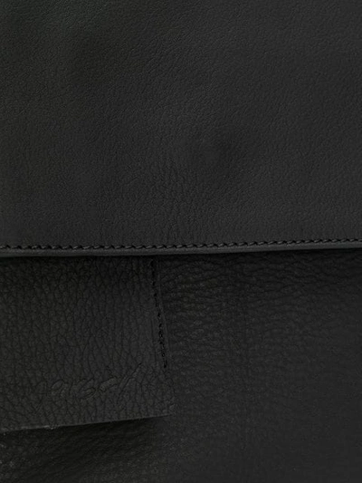 Shop Marsèll Foldover Crossbody Bag In Black