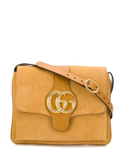 Shop Gucci Arli Shoulder Bag In Neutrals