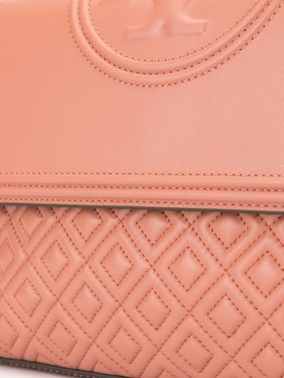 Shop Tory Burch Fleming Convertible Shoulder Bag In Pink