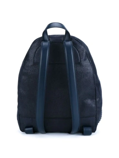 Shop Stella Mccartney Fallabella Backpack In Blue