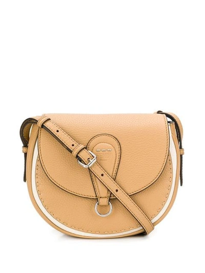 Shop Fendi Selleria Cross-body Bag In Neutrals