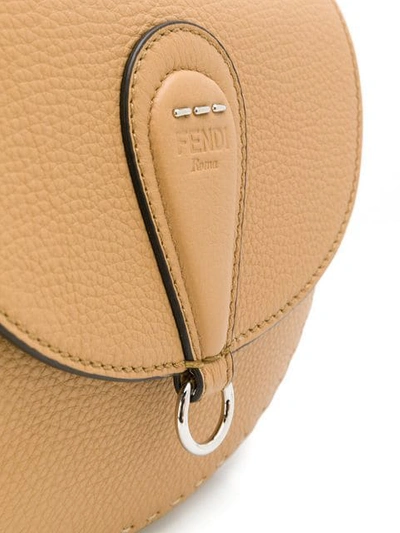 Shop Fendi Selleria Cross-body Bag In Neutrals