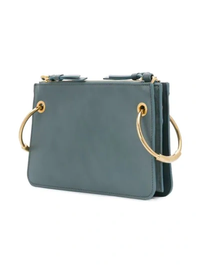 Shop Chloé Roy Shoulder Bag In Blue