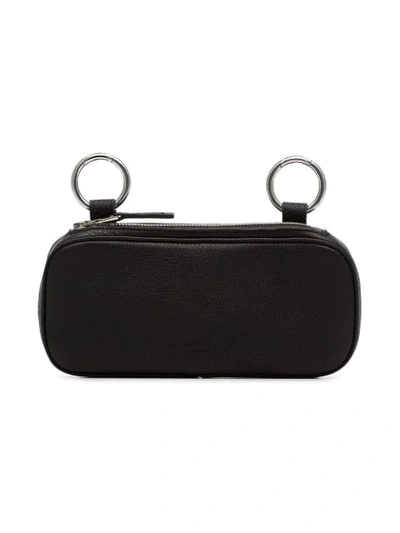 Shop Simon Miller Black Long Pop Leather Pouch